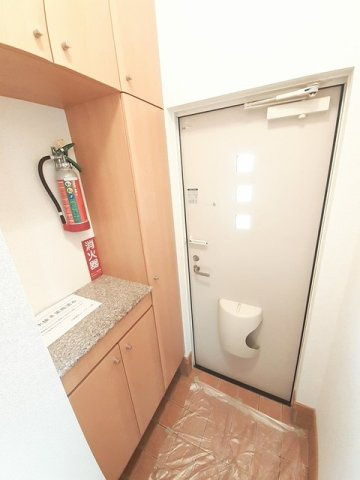 パークサイドＡの玄関