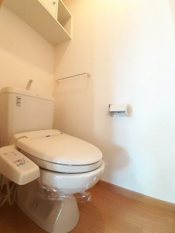 ミューＢのトイレ|ゆったりとした空間のトイレです