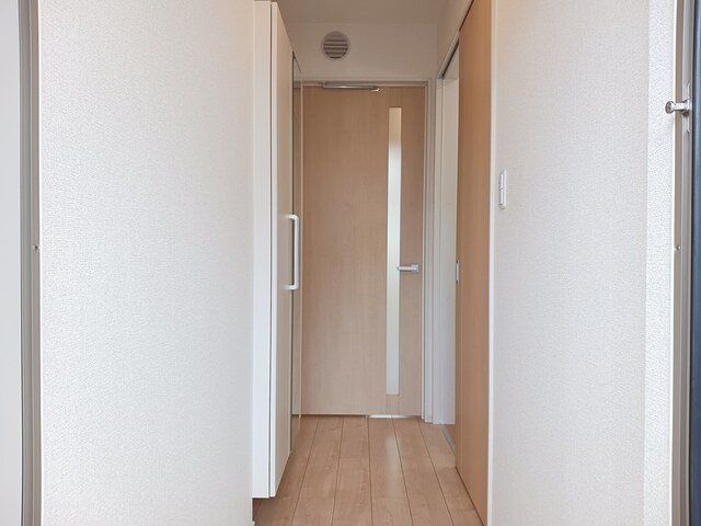 エムティハウスⅤの玄関|落ち着いた玄関です