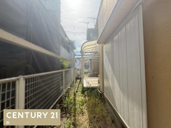 和歌山市栄谷　中古戸建の庭