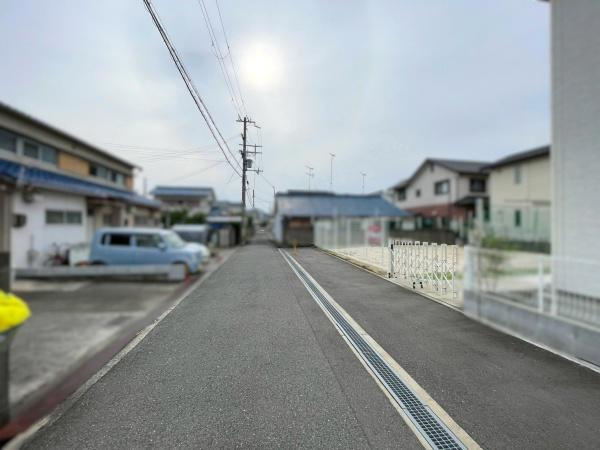 和歌山市有家　土地の前面道路含む現地写真