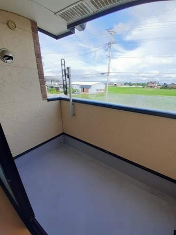 フェリーチェ　Ａのバルコニー