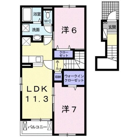 【間取り】 | メゾン・エトワールⅦ