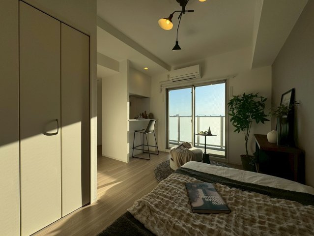 SHOKEN Residence 名古屋〈太閤通〉の居間・リビング