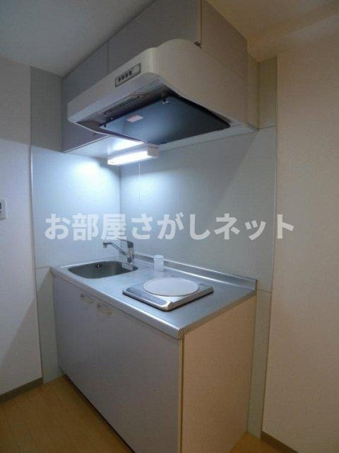 エルサンタフェ渋谷【おとり物件なし】#学生・社会人にオススメ！初期費用分割払いOK！のキッチン|1口IHコンロ