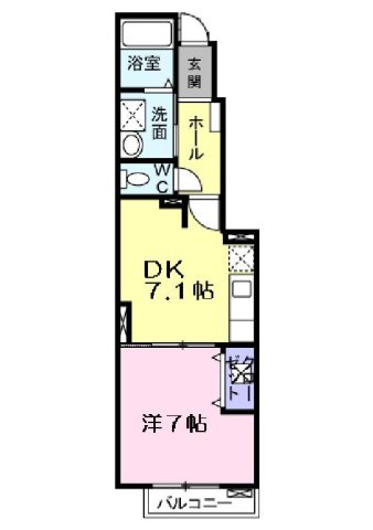 シーカンⅡの間取り