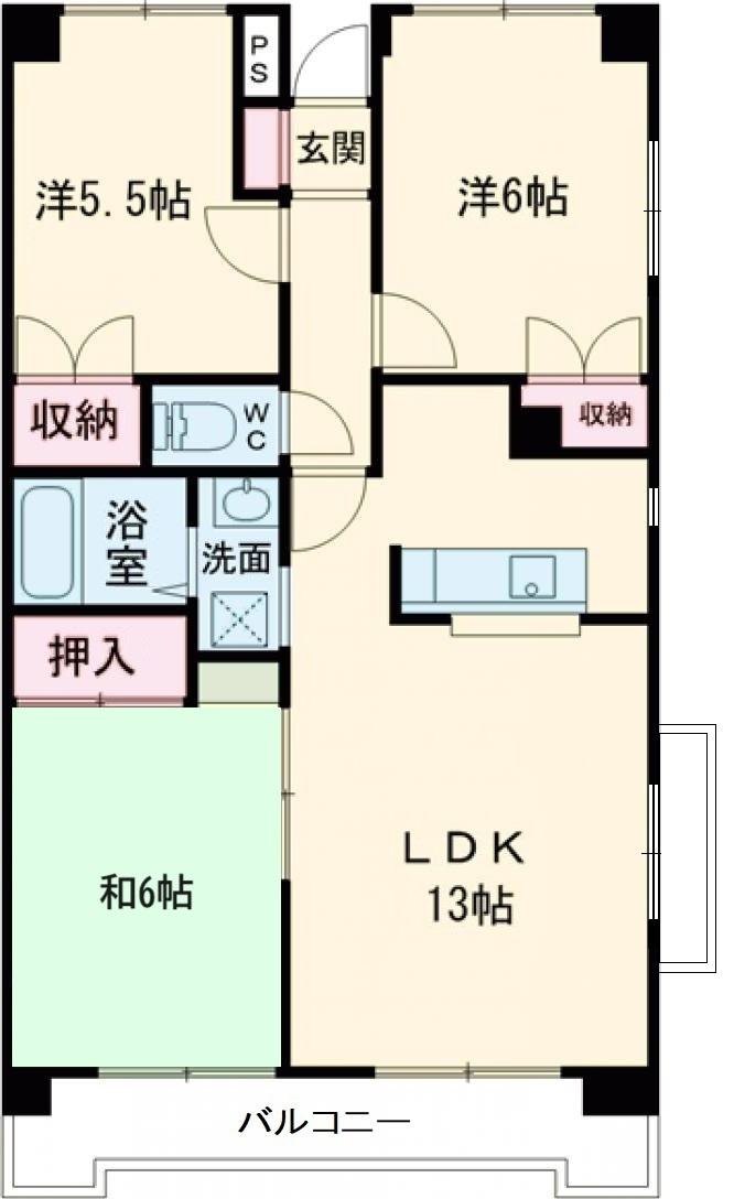 サンハイム千石の間取り