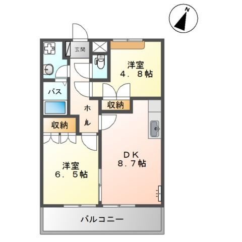 サンフラワーの間取り