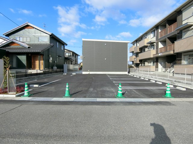 ベルクオーレⅡの駐車場