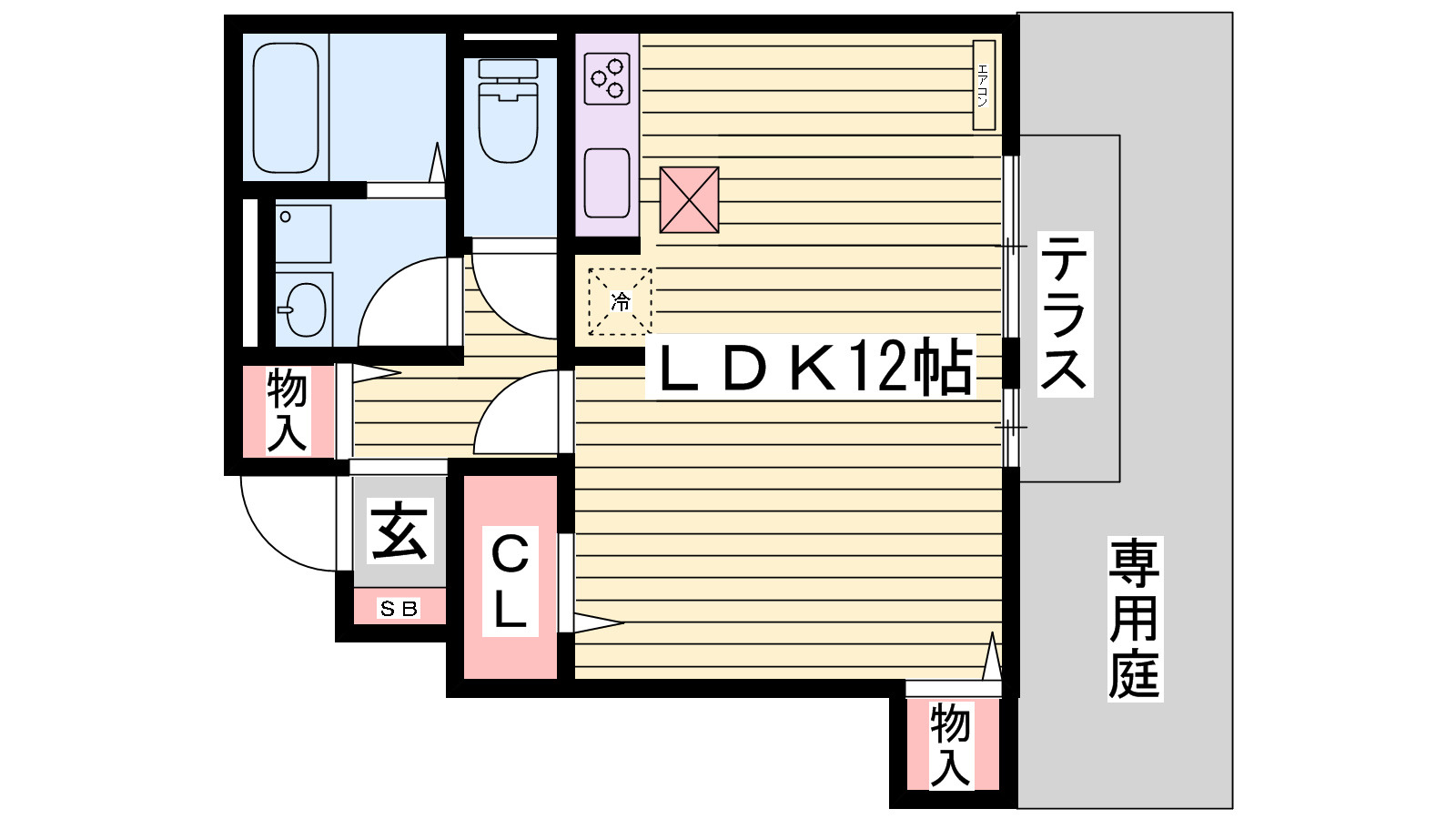 プリムールコートの間取り