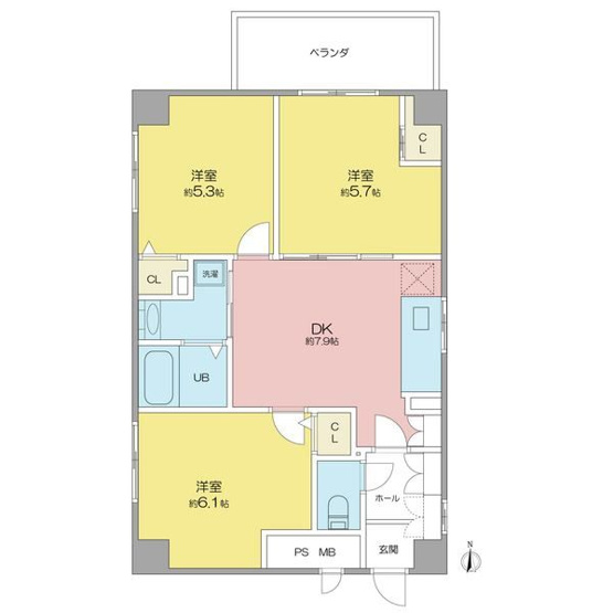 【間取り】 | ガーディアン白金