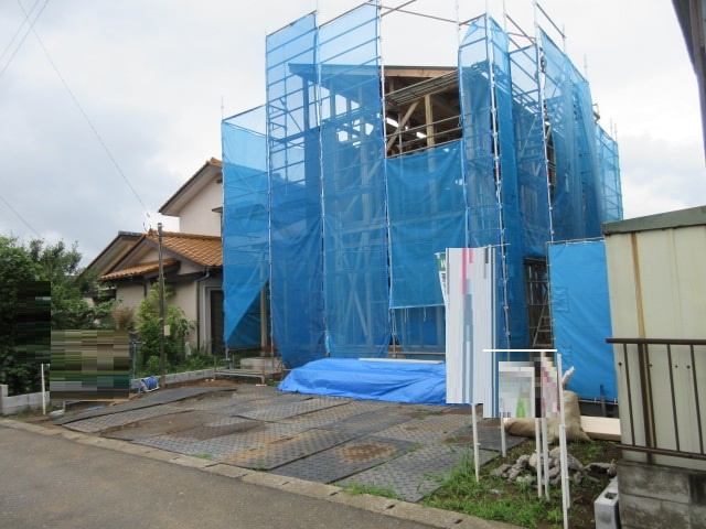 【仲介手数料無料】新築戸建　滑川町月輪934-27（全1棟）の前面道路含む現地写真