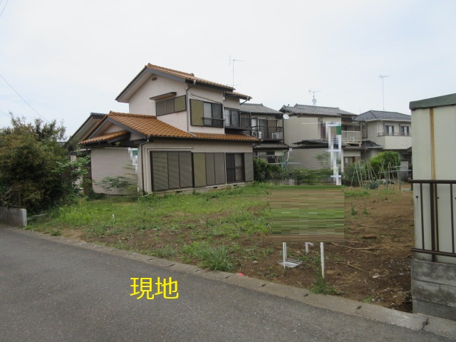 【仲介手数料無料】新築戸建　滑川町月輪934-27（全1棟）の前面道路含む現地写真