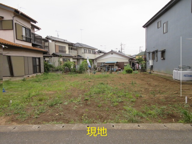 【仲介手数料無料】新築戸建　滑川町月輪934-27（全1棟）の前面道路含む現地写真