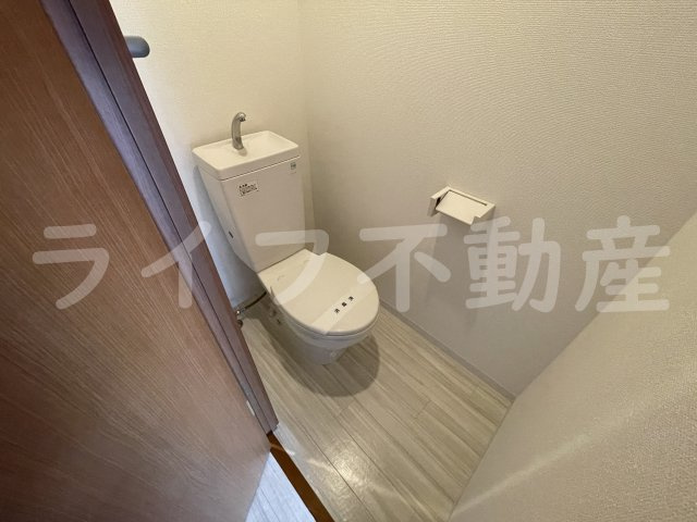 サンライズ・Sのトイレ|ゆったりとした空間のトイレです