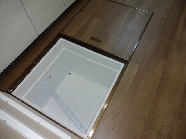 セザール月寒西の収納|キッチン床下収納豊富です