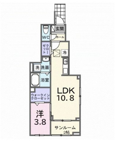 【間取り】 | ミルト　ブリッサ　大原