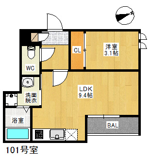 【間取り】 | Grandtic 箱崎 Solare　★プライスホームなら仲介手数料が割引価格です！★