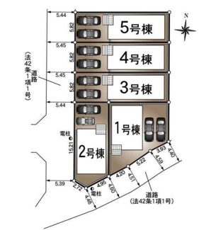  | 【名古屋市北区東味鋺3丁目1001新築戸建4号棟】仲介手数料無料！味鋺小学校・北中学校
