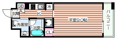 【間取り】 | グランツ西大橋
