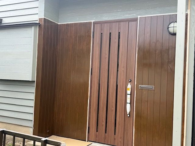 那珂1丁目戸建てのエントランス