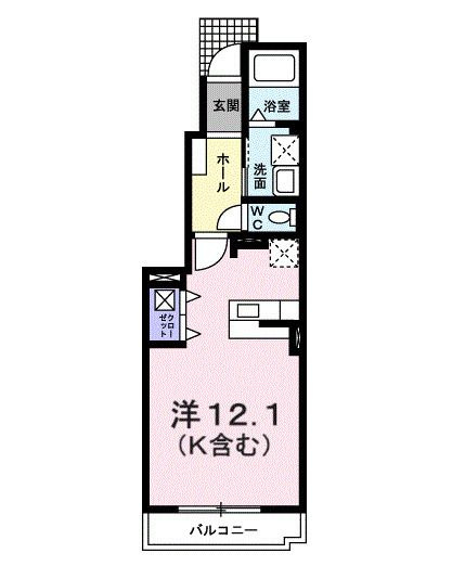ベル　アルカンシエルの間取り