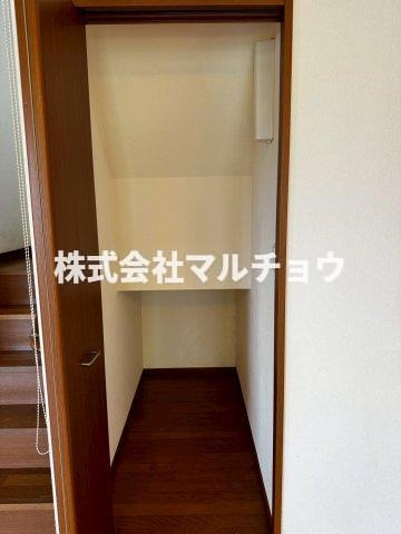 中芳養戸建ての収納|大きなものも収納できそうです