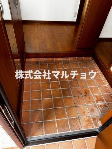 中芳養戸建ての玄関|きれいな玄関です