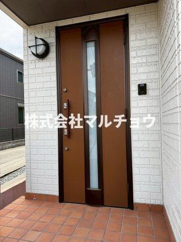 中芳養戸建ての玄関|玄関です