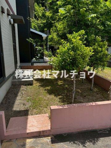中芳養戸建ての庭|お庭です