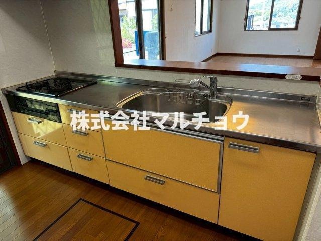中芳養戸建てのキッチン|使いやすいキッチンです