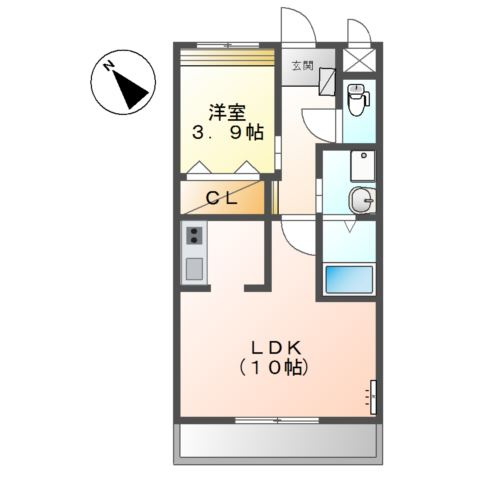 【間取り】 | エスポワール・アミ