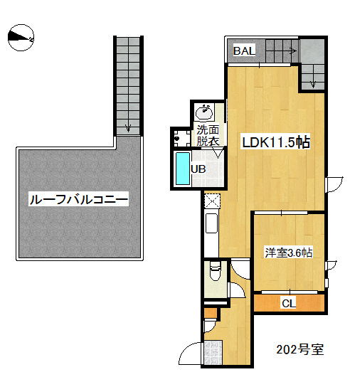 【間取り】 | Grandtic 高宮南　★プライスホームなら仲介手数料が割引価格です！★