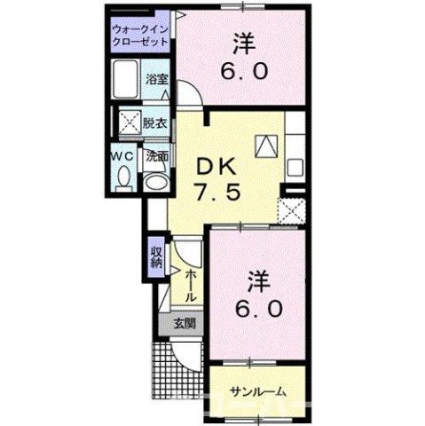 メゾンイケダＡの間取り