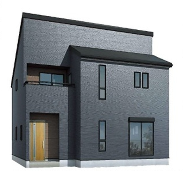 【仲介手数料無料】新築戸建　熊谷市別府2-105（全1棟）の外観パース