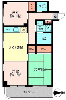 Ｋ　ｈｏｕｓｅ１の間取り