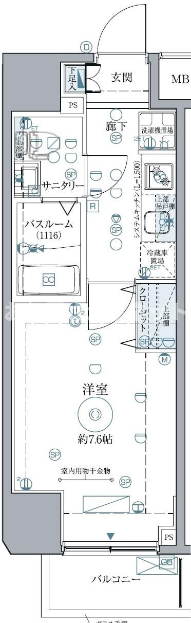クレヴィスタ西巣鴨【おとり物件なし】#学生・社会人にオススメ！初期費用分割払いOK！の間取り
