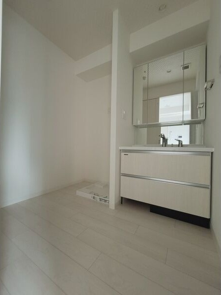 さくらHills NISHIKI Platinum Residenceの独立洗面台