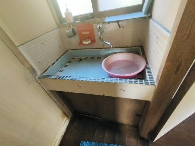 矢岳町　戸建の洗面所