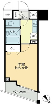 【間取り】 | クロスレジデンス蒲田
