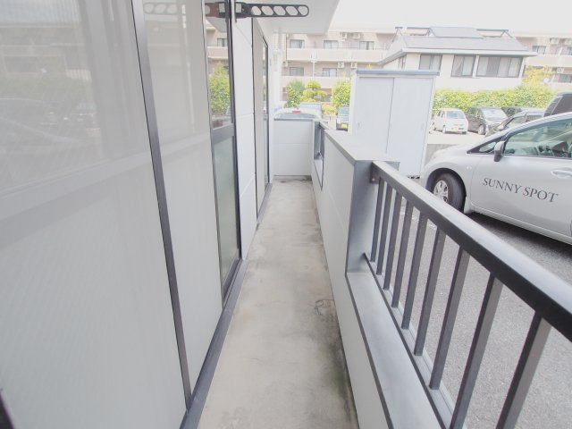 リャノス南本町のバルコニー