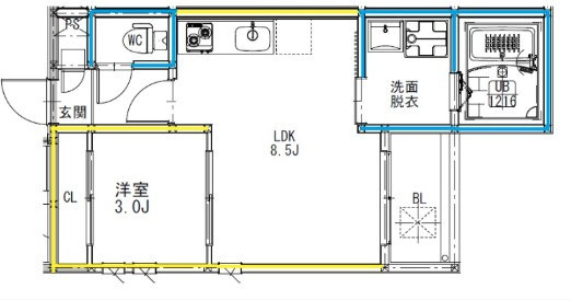 REGALESTエスプリの間取り
