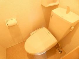 シンプルで使いやすいトイレです