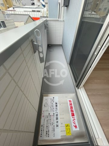 モンテゾーロ西田辺のバルコニー|モンテゾーロ西田辺　バルコニー