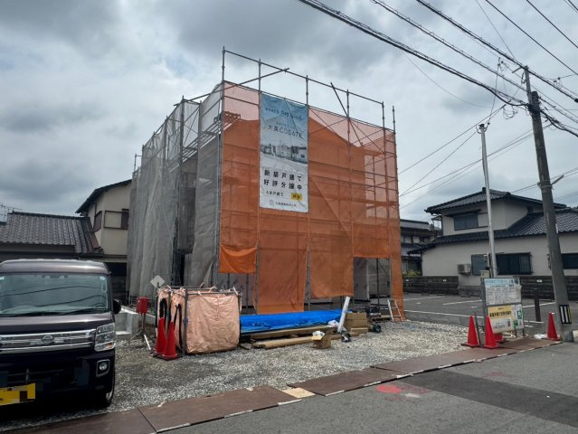 SUN COURTーサンコート－小倉南区若園3丁目【小倉南区　新築戸建て】の外観|現地撮影　2026,6,27　SUN COURTーサンコート－小倉南区若園3丁目【小倉南区　新築戸建て】