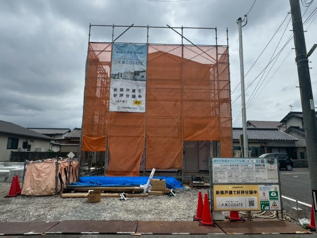 SUN COURTーサンコート－小倉南区若園3丁目【小倉南区　新築戸建て】の外観|現地撮影　2026,6,27　SUN COURTーサンコート－小倉南区若園3丁目【小倉南区　新築戸建て】