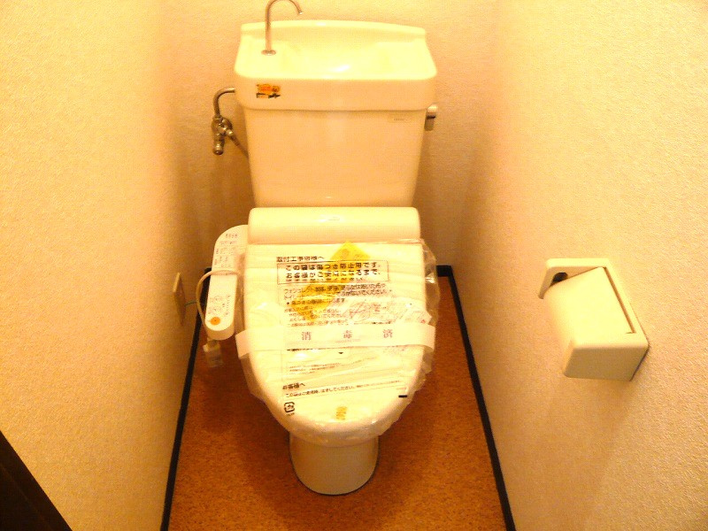 ゆったりとした空間のトイレです
