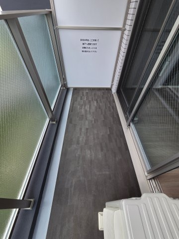 川崎市多摩区長尾４丁目の賃貸マンションのバルコニー
