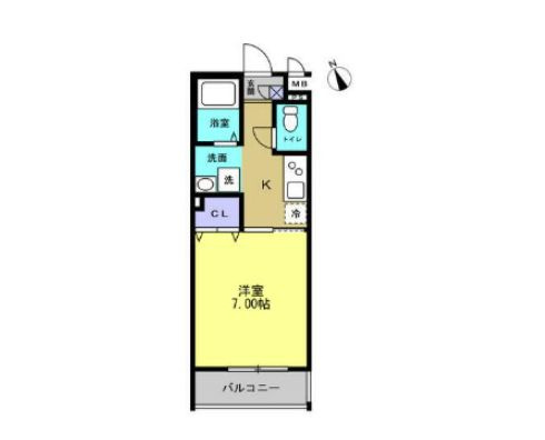 【間取り】 | クオーレ福沢町