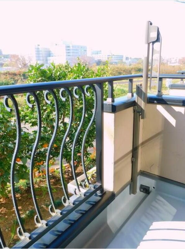 ビューキタカシのバルコニー